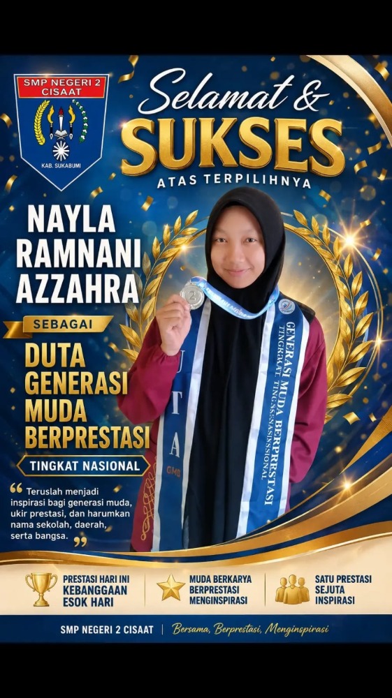 DUTA GENERASI MUDA BERPRESTASI TINGKAT NASIONAL